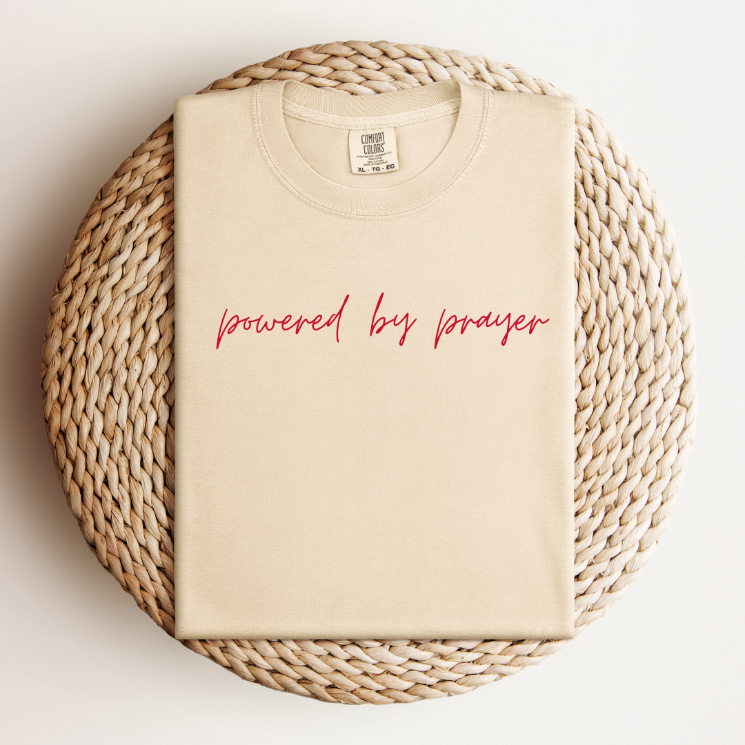 Powered By Prayer Tee