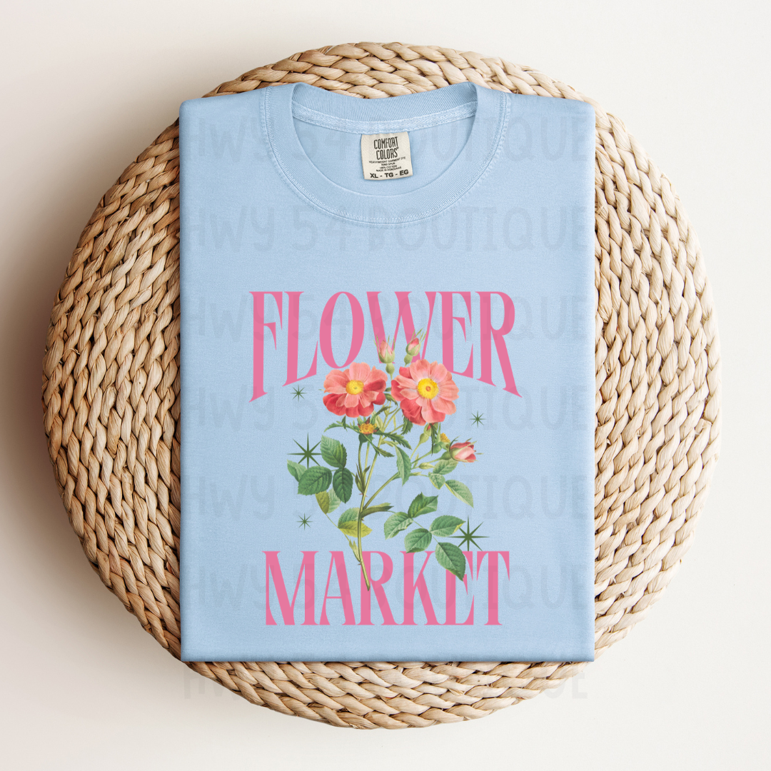 Flower Market Tee