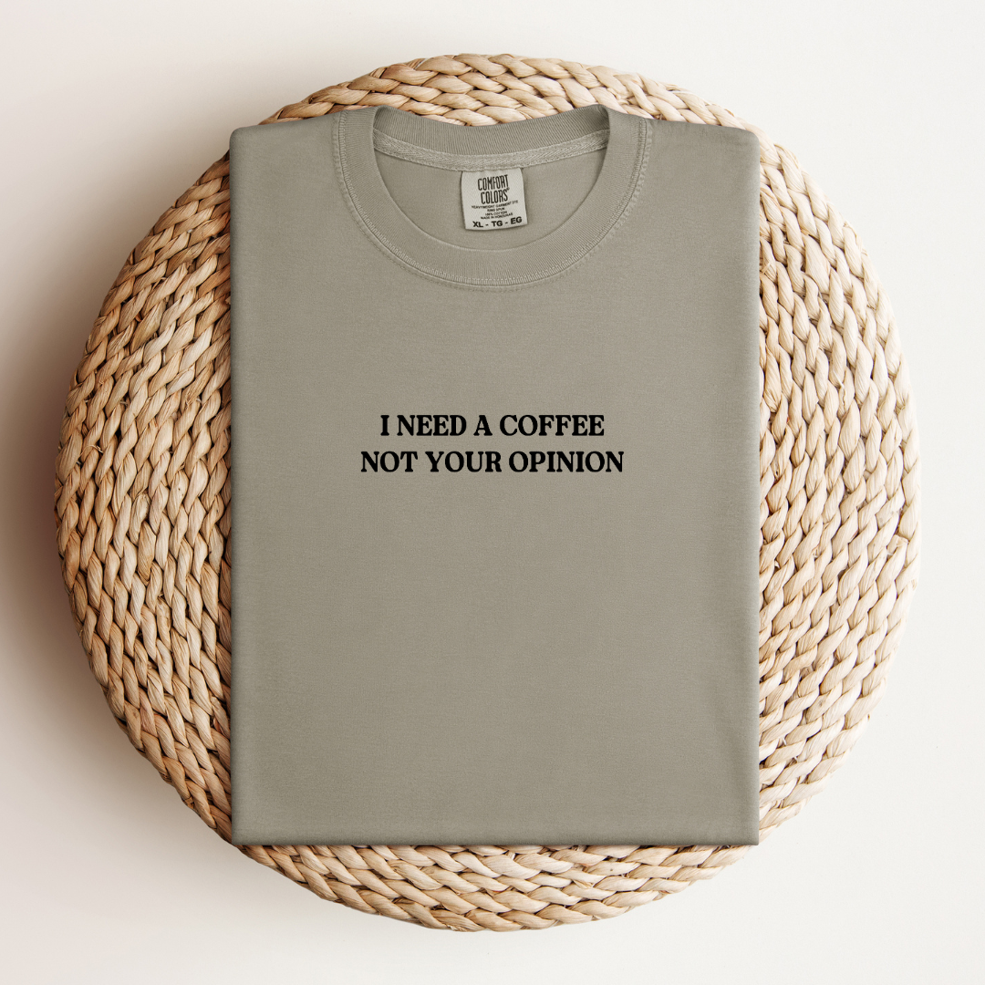 Coffee + Opinion Tee