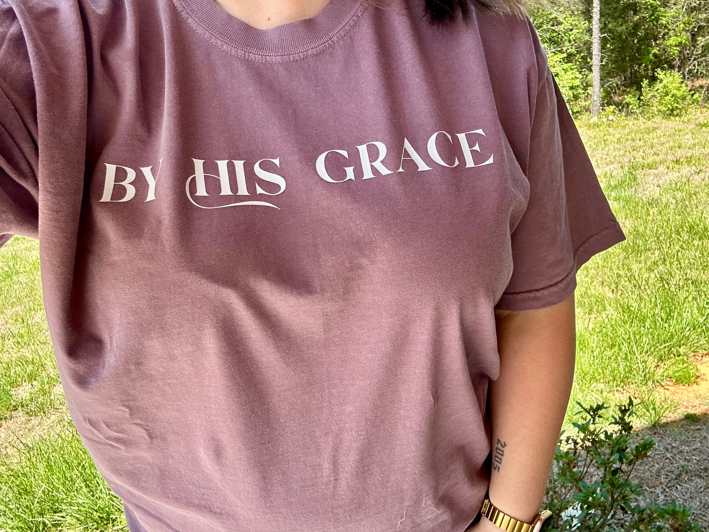 By His Grace Tee