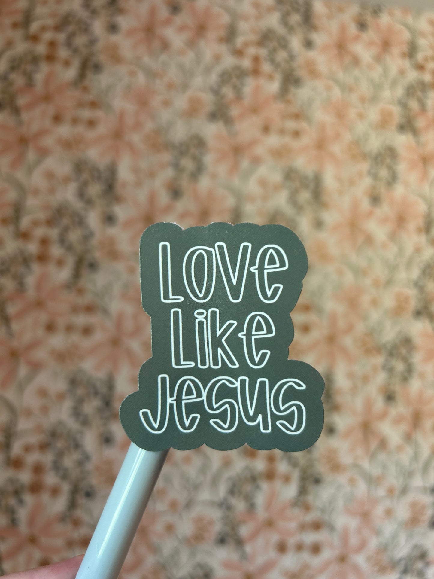 Love Like Jesus Sticker