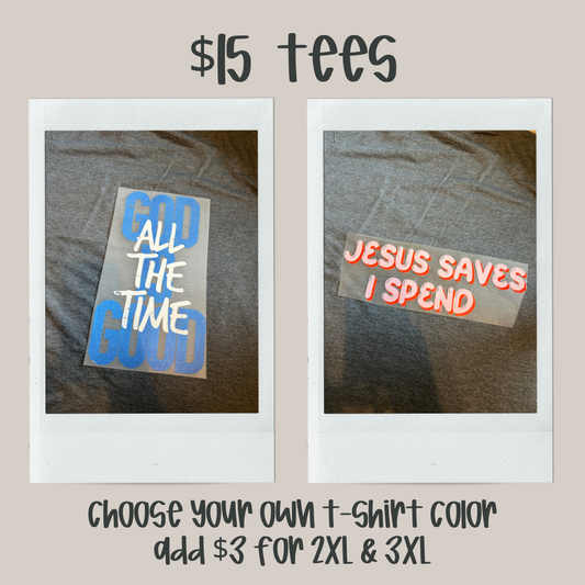 $15 Tee Of The Month