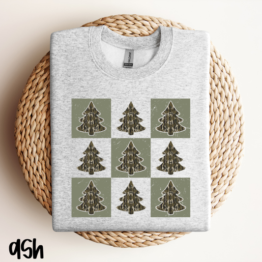 Camo Trees Sweatshirt
