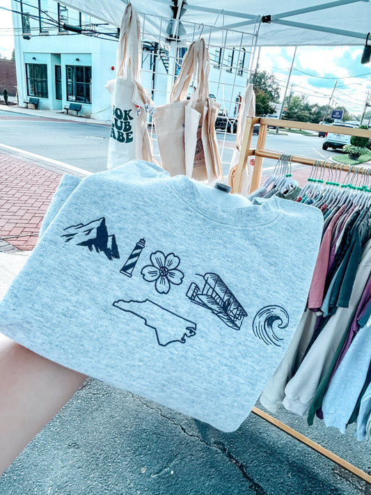 NC Icon Embroidered Sweatshirt