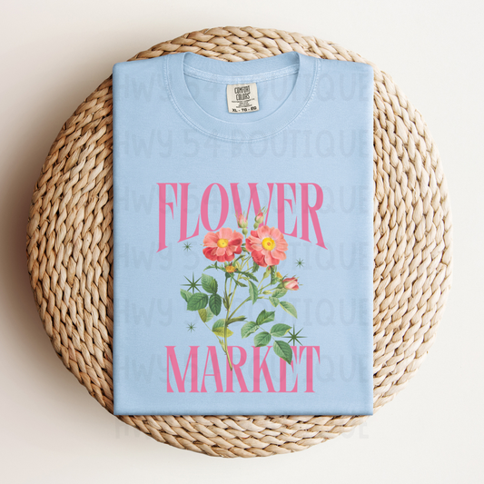Flower Market Tee