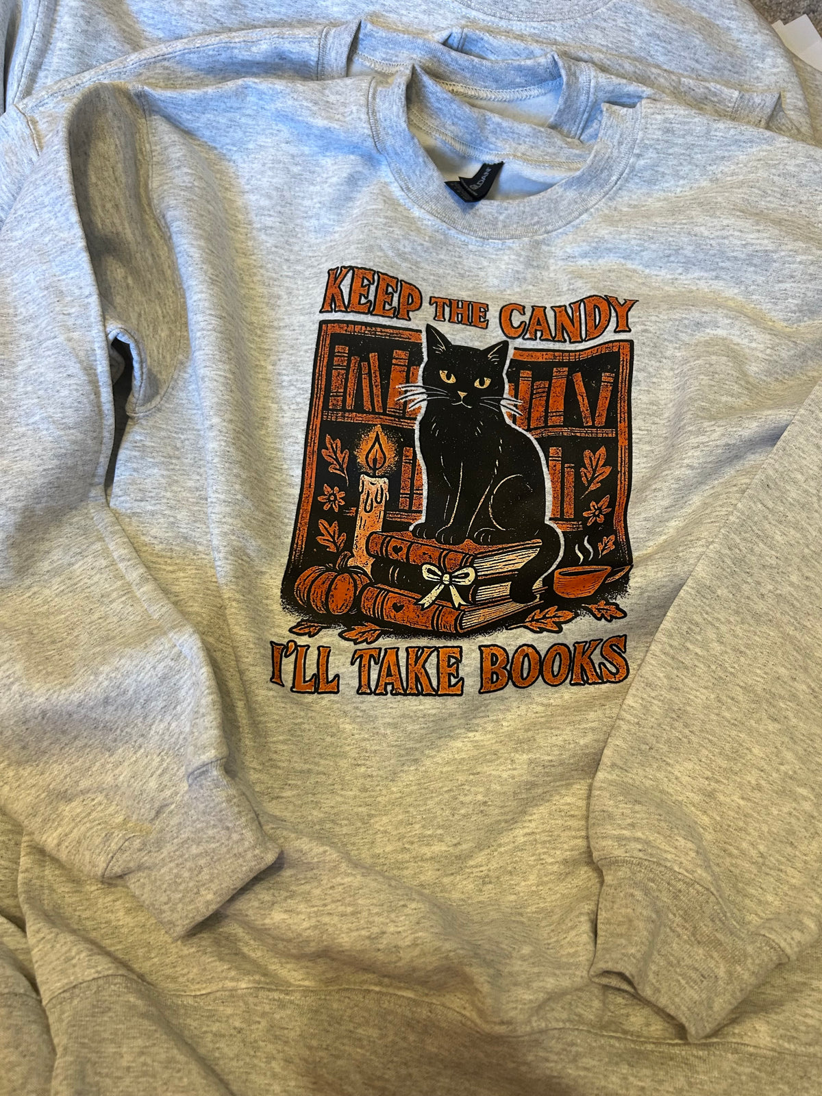 Black Cat Halloween Sweatshirt