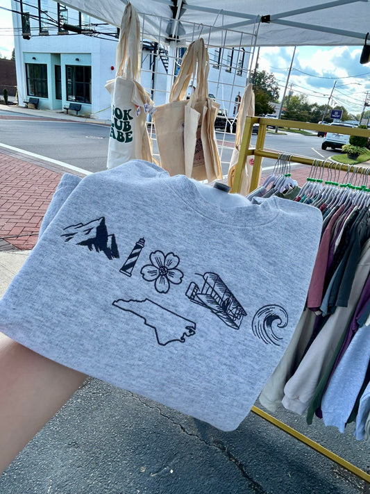 NC Icon Embroidered Sweatshirt