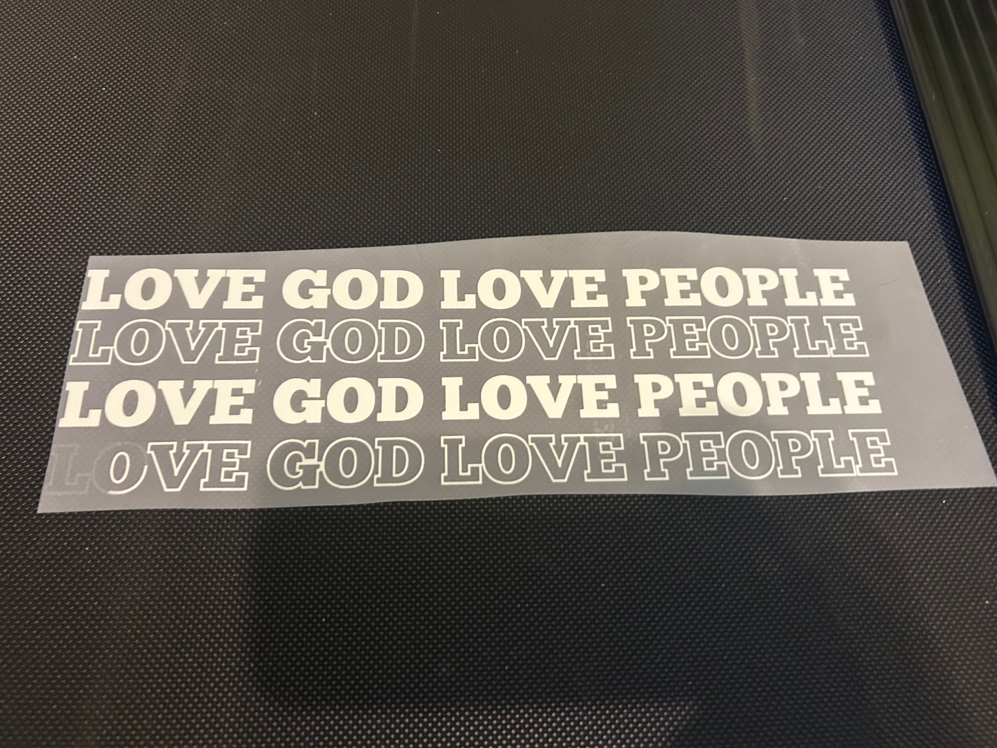Love God Love People (Build Your Own Apparel)