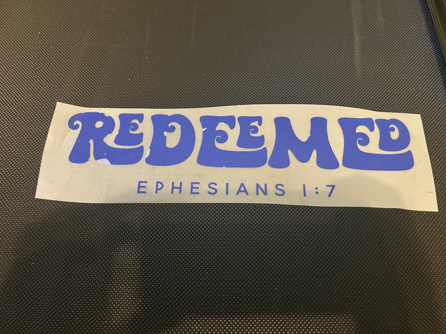 Redeemed (blue) (Build Your Own Apparel)