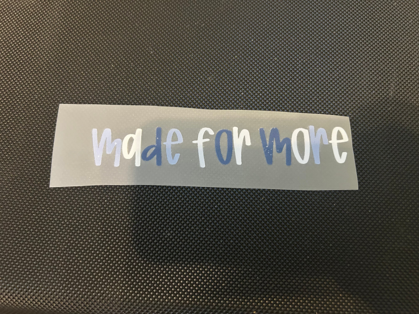 made for more (Build Your Own Apparel)